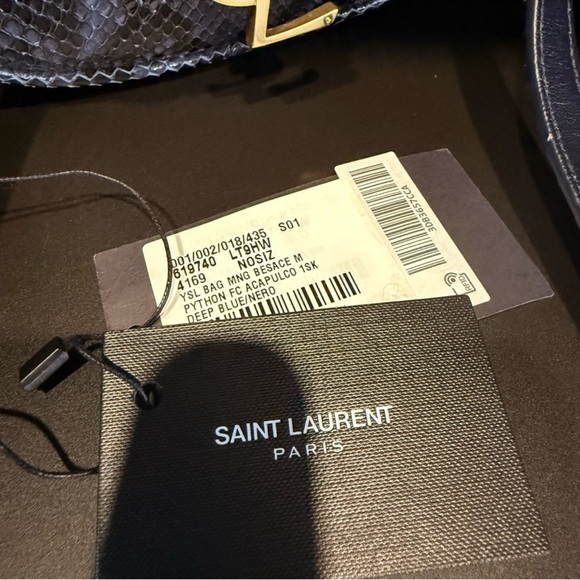 SAINT LAURENT Python Bag - Picture 11 of 11